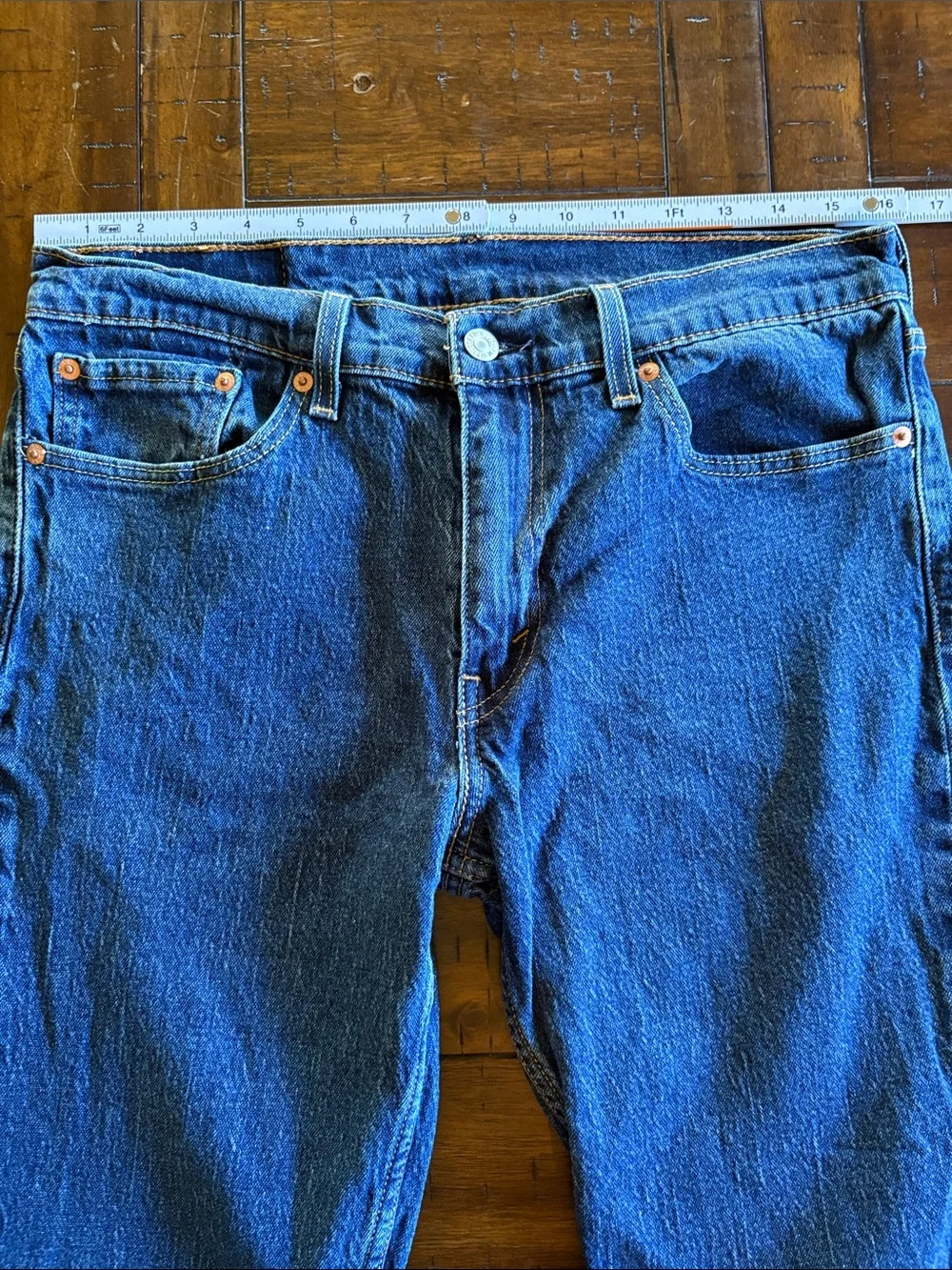 Levi's 511 Indigo Denim Jeans 32x29 - Classic, Americano, Clean